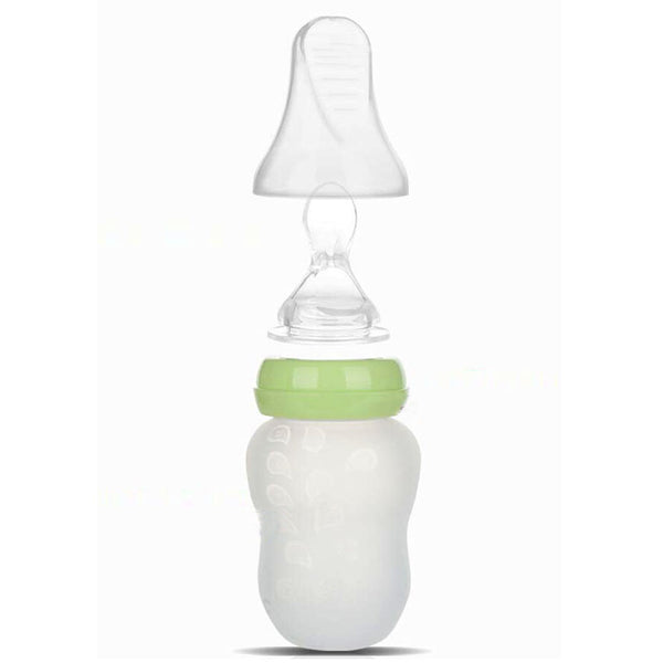 Spoon Silicone Baby Feeding Cup