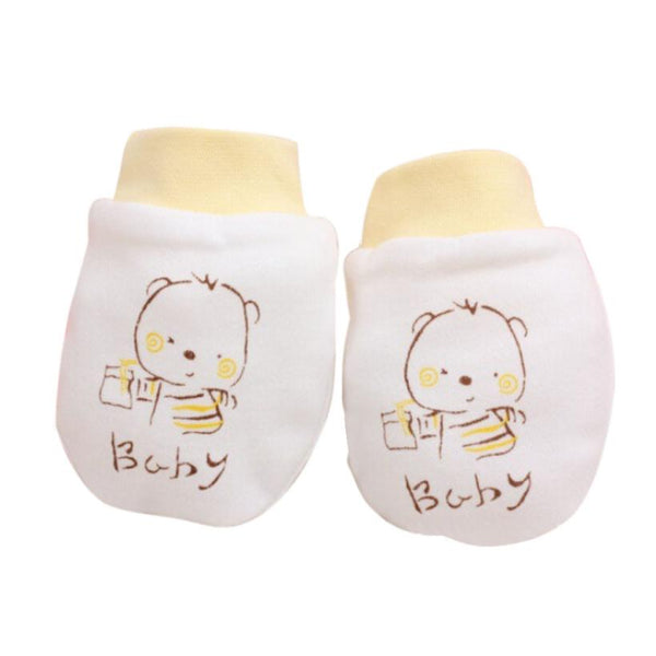 Fashionable Cartoon Baby Mittens