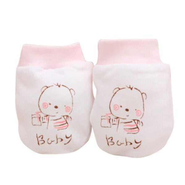 Fashionable Cartoon Baby Mittens