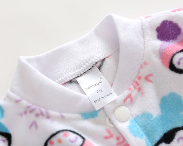 Cartoon Warm Romper