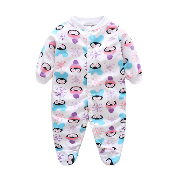 Cartoon Warm Romper