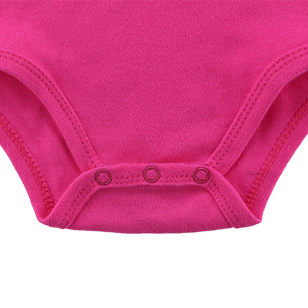 Cute Pink Print Rompers