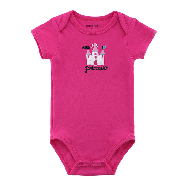 Cute Pink Print Rompers