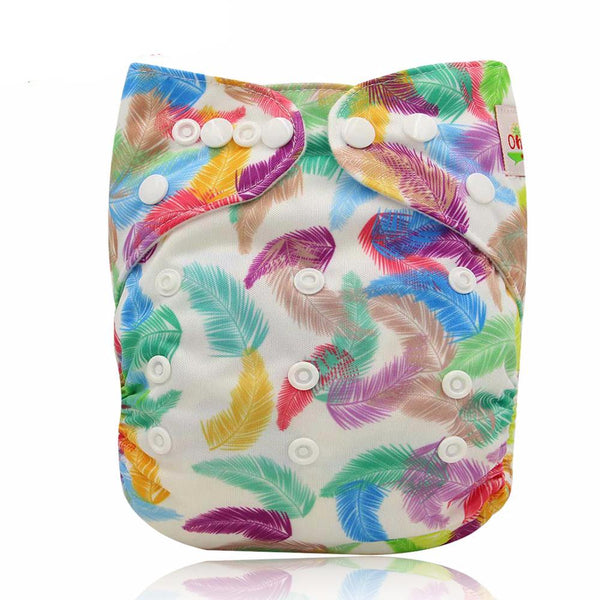 Wrap Cartoon Print Nappy