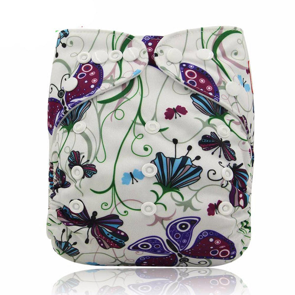 Wrap Cartoon Print Nappy