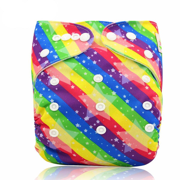 Wrap Cartoon Print Nappy