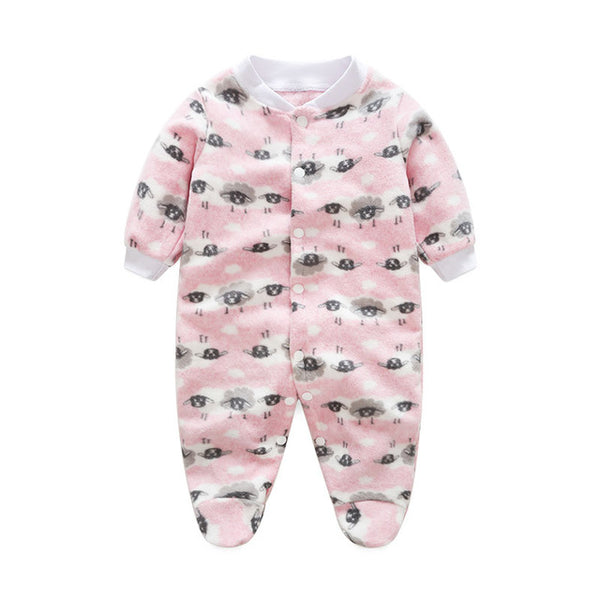 Cartoon Warm Romper