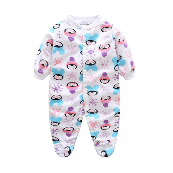 Cartoon Warm Romper