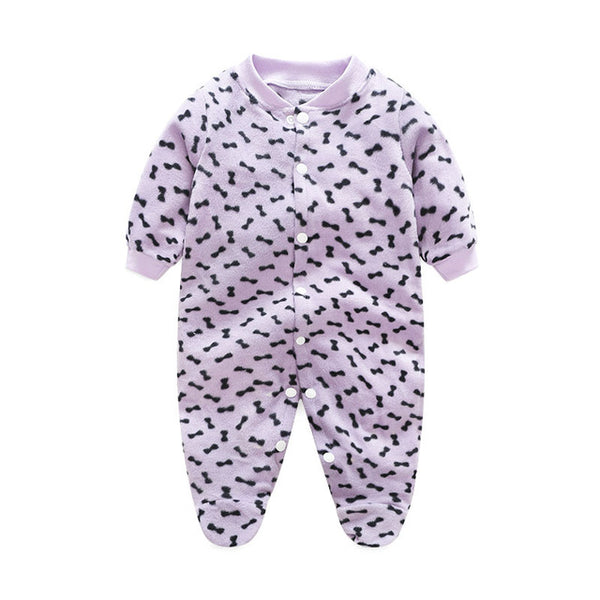 Cartoon Warm Romper