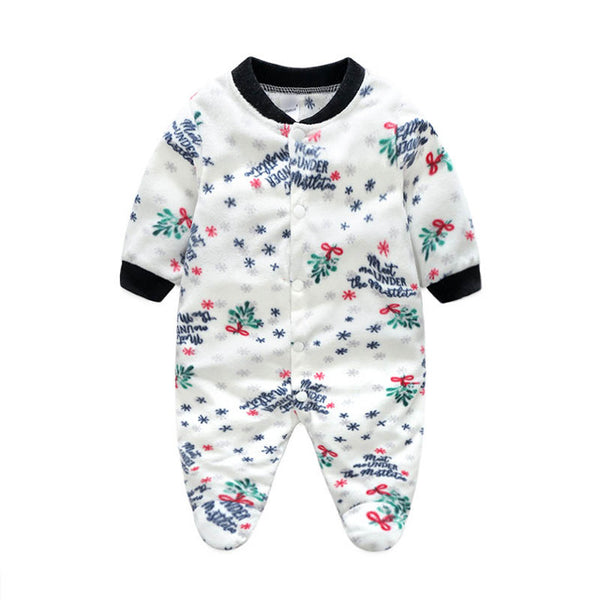 Cartoon Warm Romper