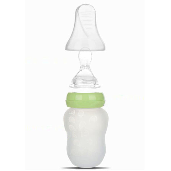 Spoon Silicone Baby Feeding Cup