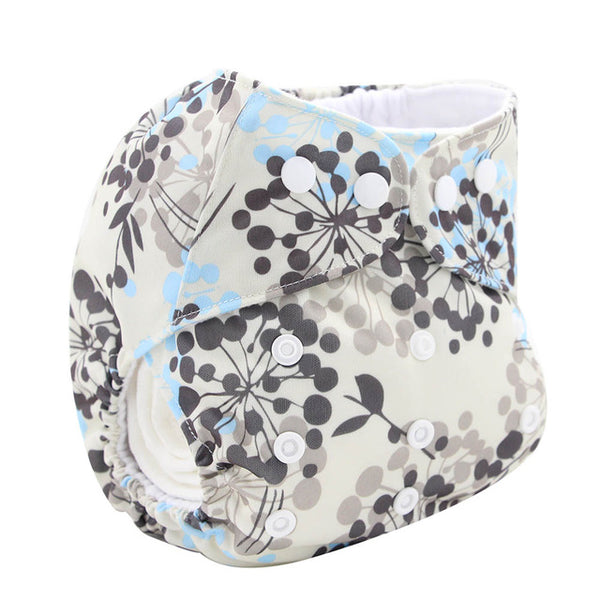 Wrap Cartoon Print Nappy