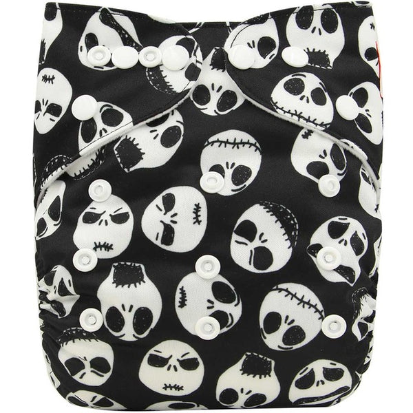 Wrap Cartoon Print Nappy