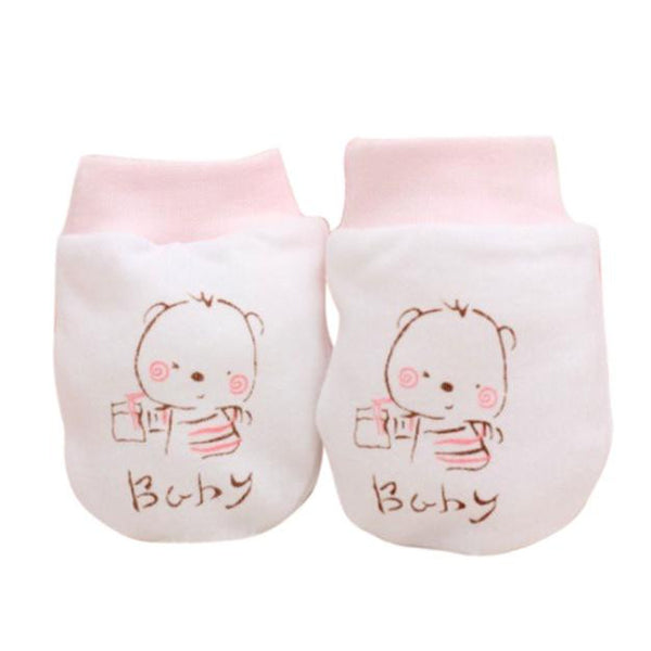 Fashionable Cartoon Baby Mittens