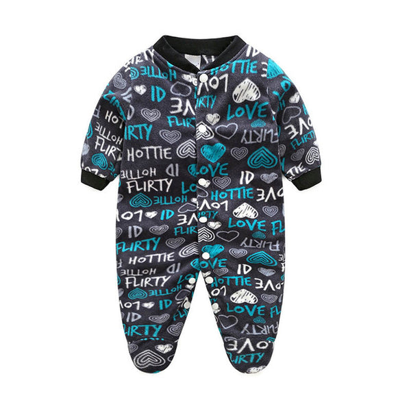 Cartoon Warm Romper