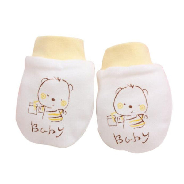 Fashionable Cartoon Baby Mittens